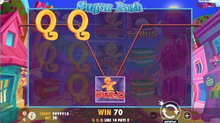 Sugar Rush Slot Screenshot